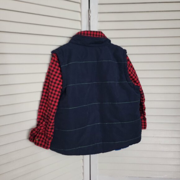 Toddler Boy 3T Long Sleeve Shirt Bundle with Elmo Vest - Picture 3 of 13